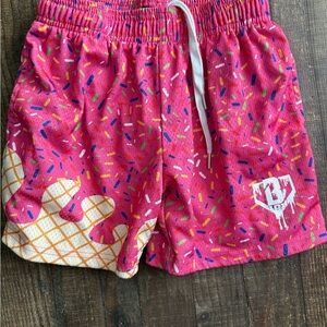 Baseball Lifestyle 101 Pink Ice Cream Shorts